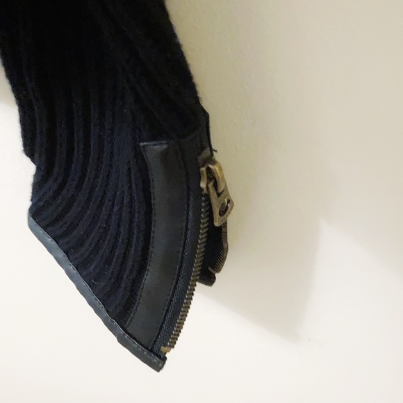 Lucky Brand open black cardigan with trim - Picture 7 of 11